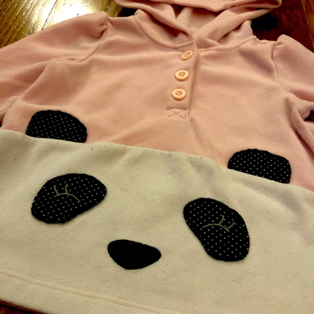 Pink panda pull over - Picture 2 of 3